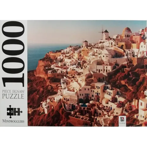 Puzzel 1000 stukjes Santorini de Griekse eilanden